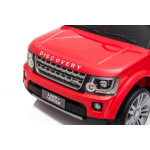 Elektrické autíčko - Land Rover Discovery - nelakované - červené